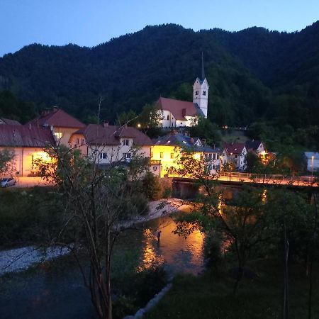 Riverside Villa Avo - Apartment Martin Spodnja Idrija Kültér fotó